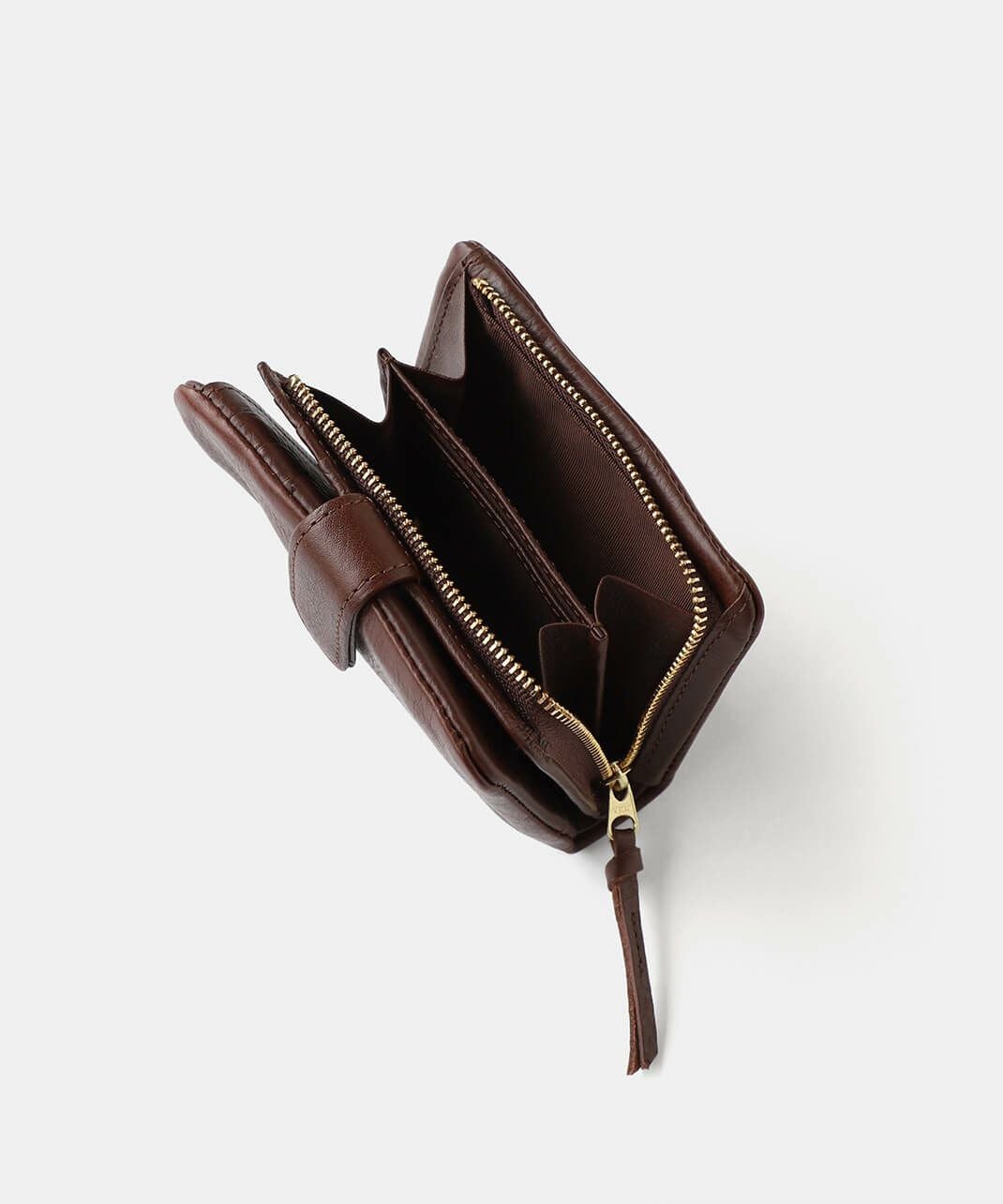 SLIP ONベルト付き二つ折りレザー財布 Arizona | mumokutekiオンライン