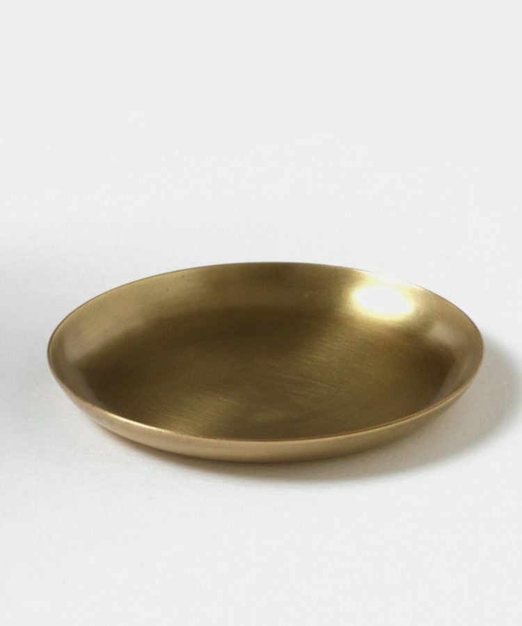 fog linen work / ブラスプレート円形 SSサイズ_4