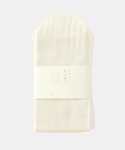 くらしきぬ / 冷えとり靴下 シルク先丸靴下_1