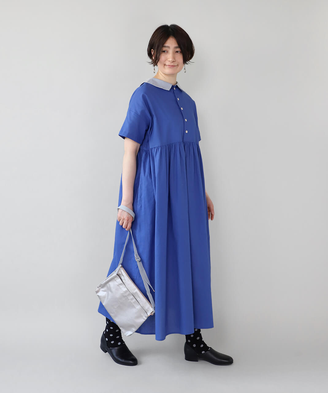 mumokutekiシンプルで丁度良いナイロンサコッシュ | mumokuteki