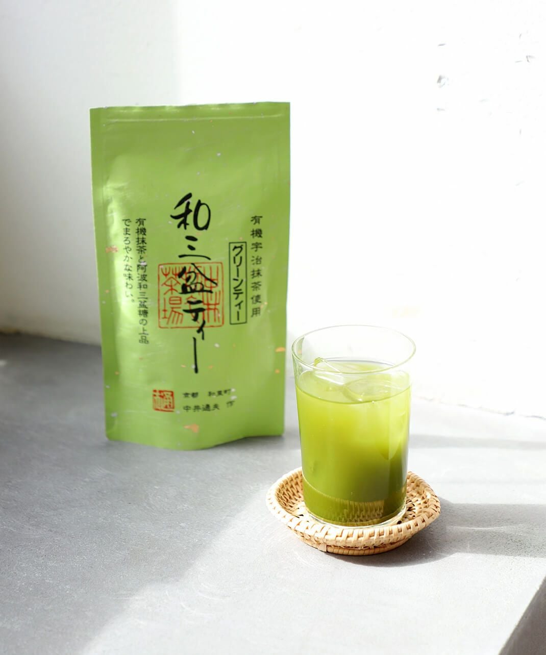 アトレ有機宇治抹茶入和三盆ティー | mumokutekiオンラインストア