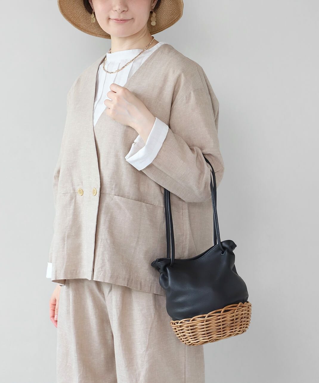 TIDEWAY アラログ×レザー２wayショルダーバッグ TIDEWAYアラログレザー2WAYショルダー M | mumokutekiオンラインストア