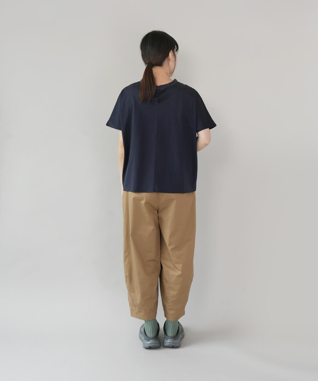 mumokuteki×LILASIC【WEB限定】ブラウスみたいなタック切替え