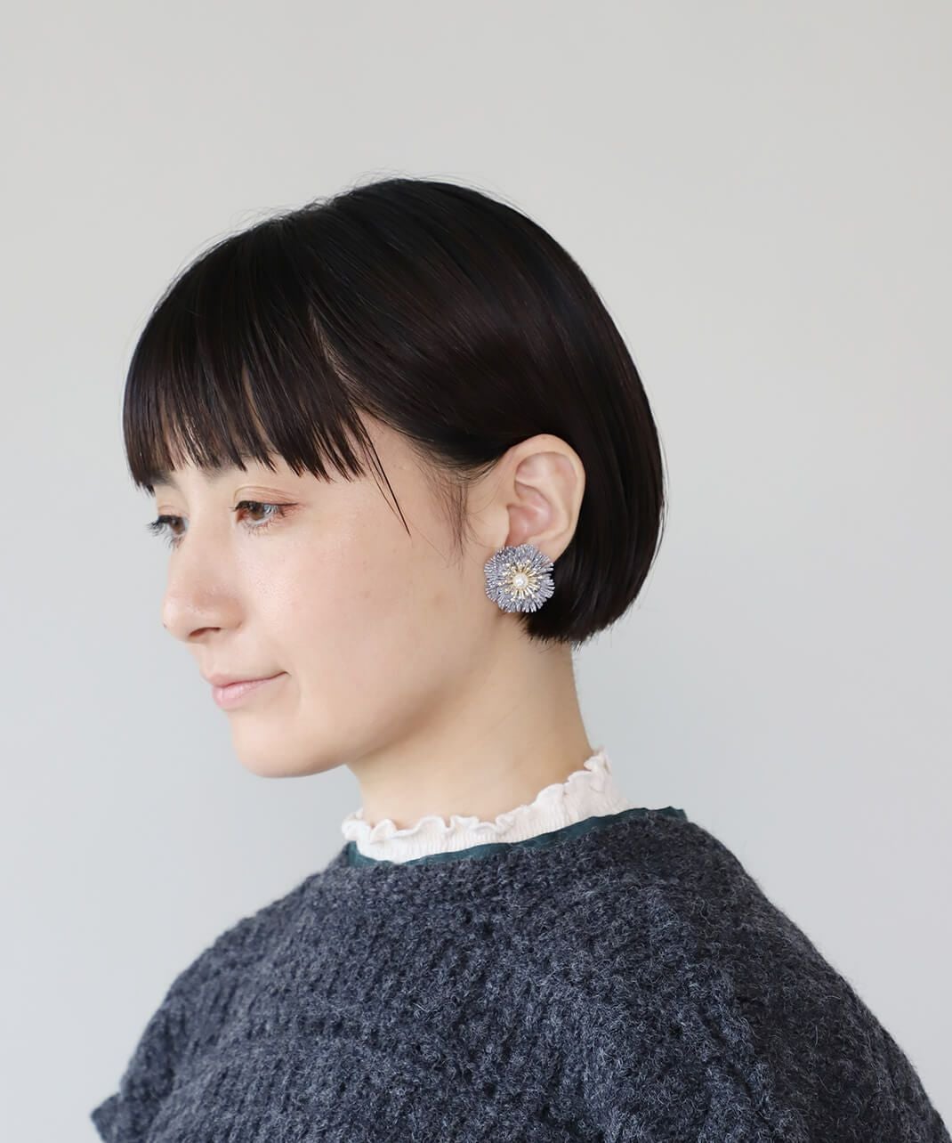 mumokutekiレースフラワーピアス・イヤリング | mumokutekiオンライン