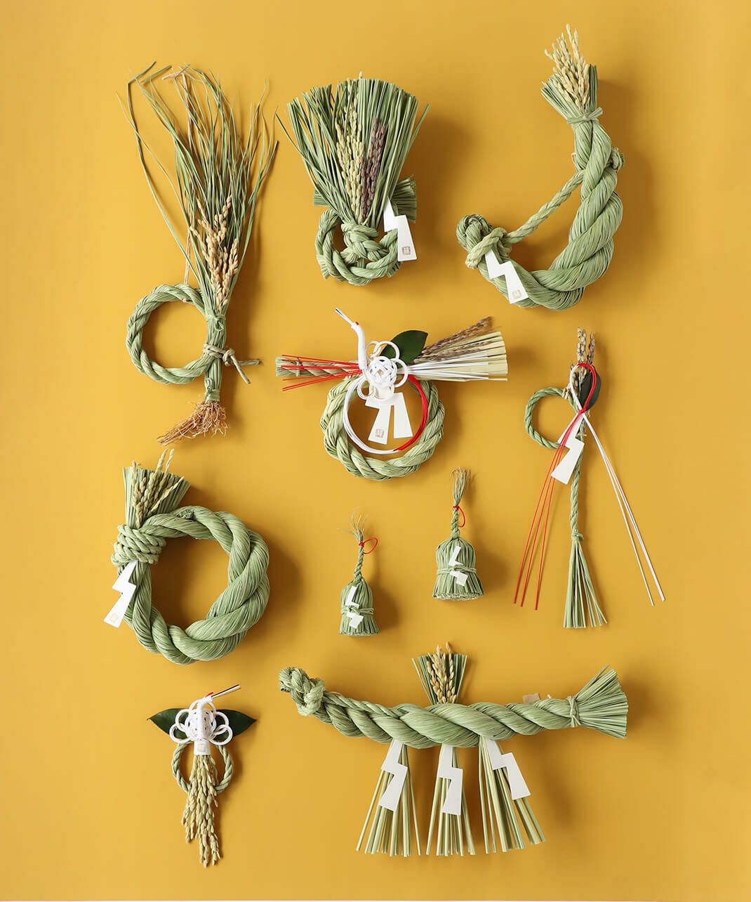 稲藁研究所小さなしめ縄 太綯い | mumokutekiオンラインストア