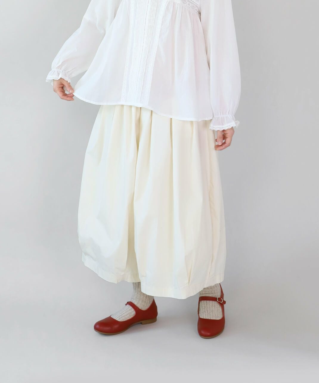 mumokutekiコットン素材のバルーンパンツ | mumokutekiオンラインストア