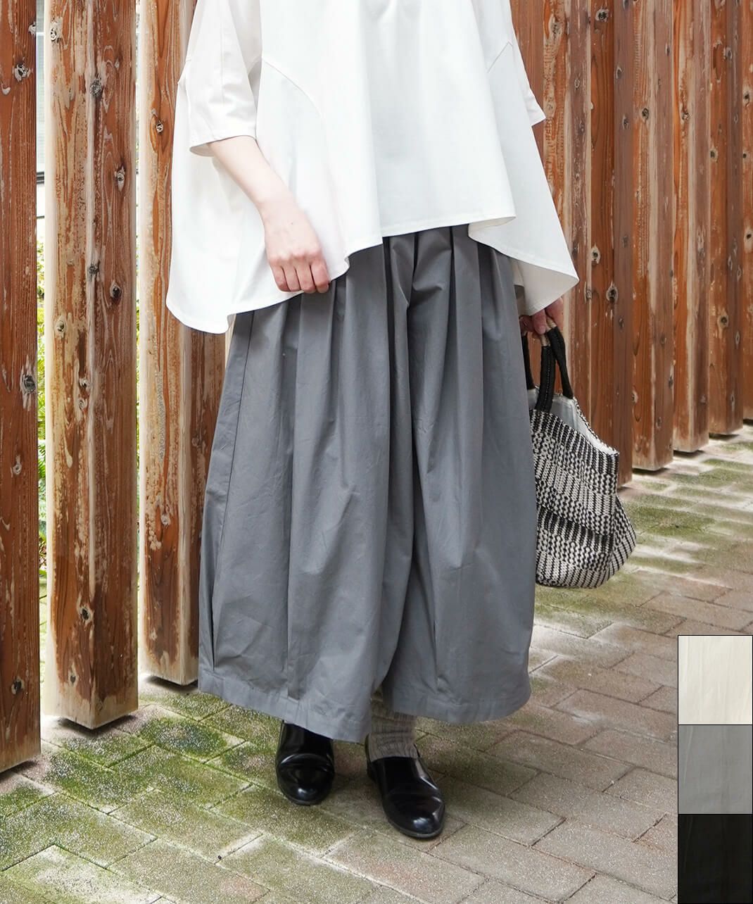 mumokutekiコットン素材のバルーンパンツ | mumokutekiオンラインストア