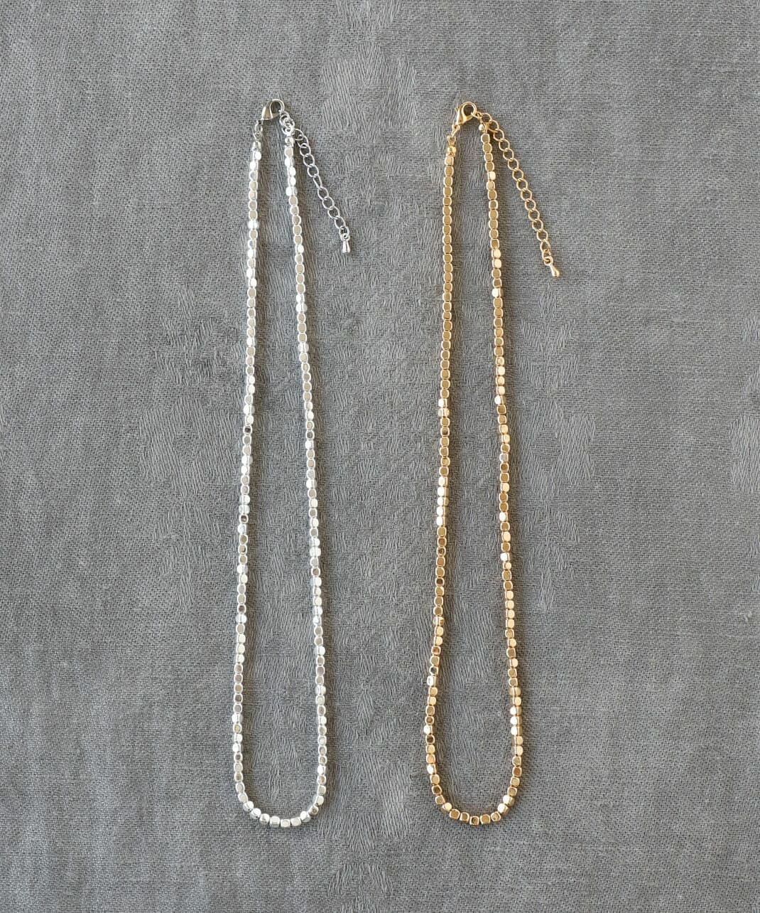 mumokutekiメタルビーズネックレス | mumokutekiオンラインストア