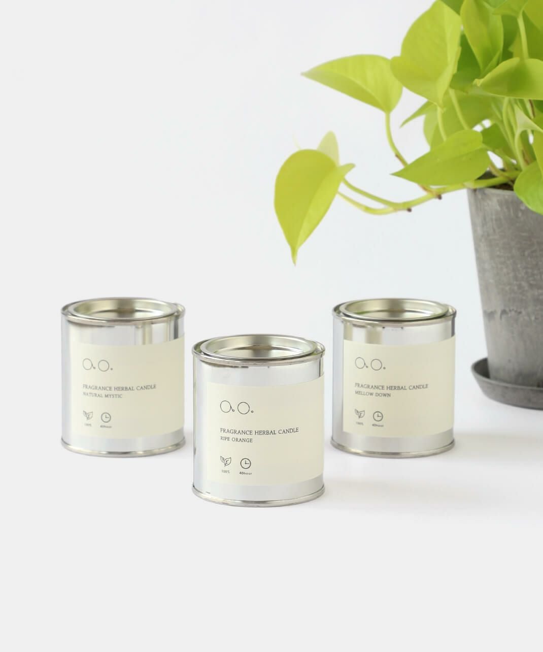 ao.FRAGRANCE HERBAL CANDLE | mumokutekiオンラインストア