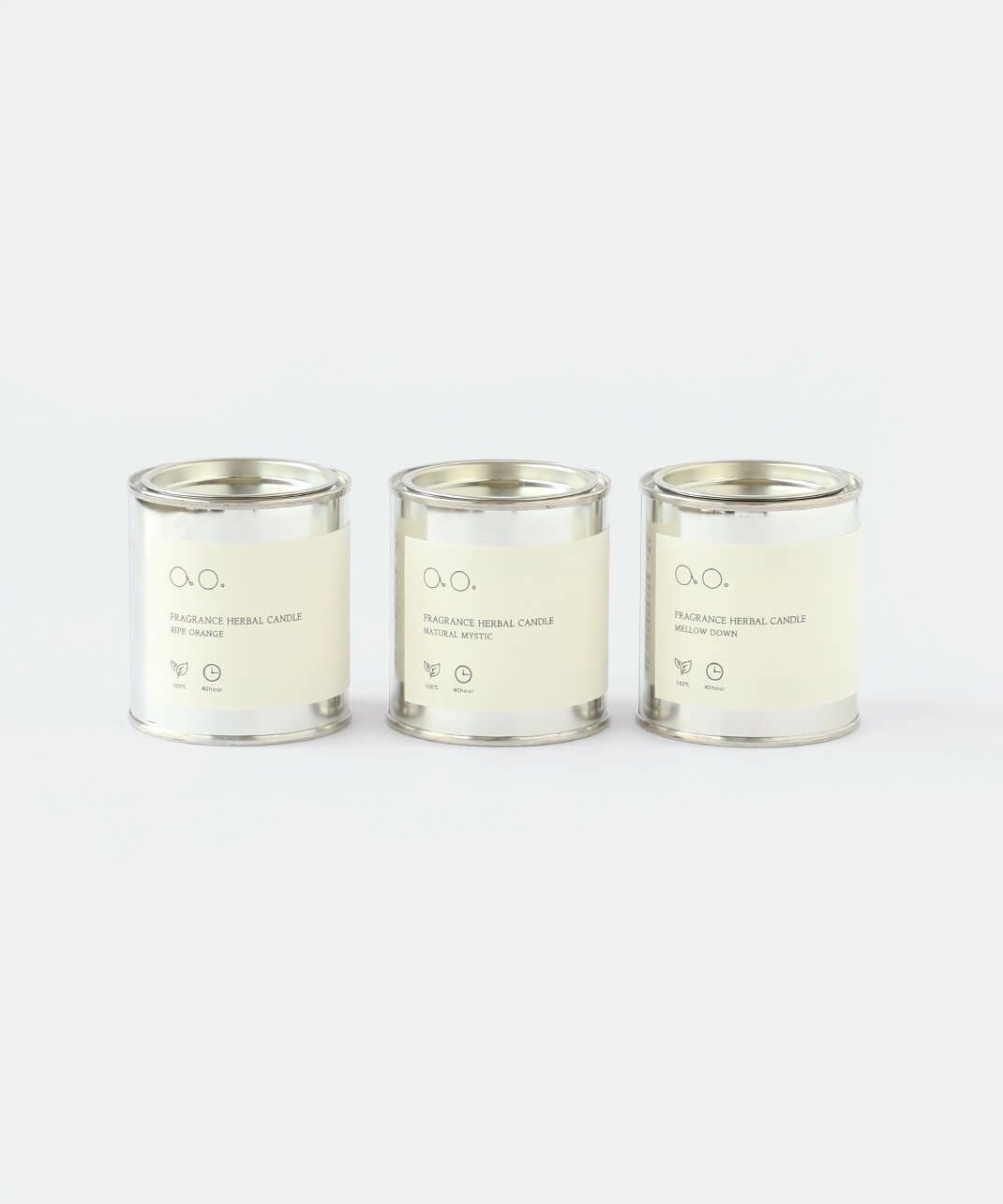ao.FRAGRANCE HERBAL CANDLE | mumokutekiオンラインストア