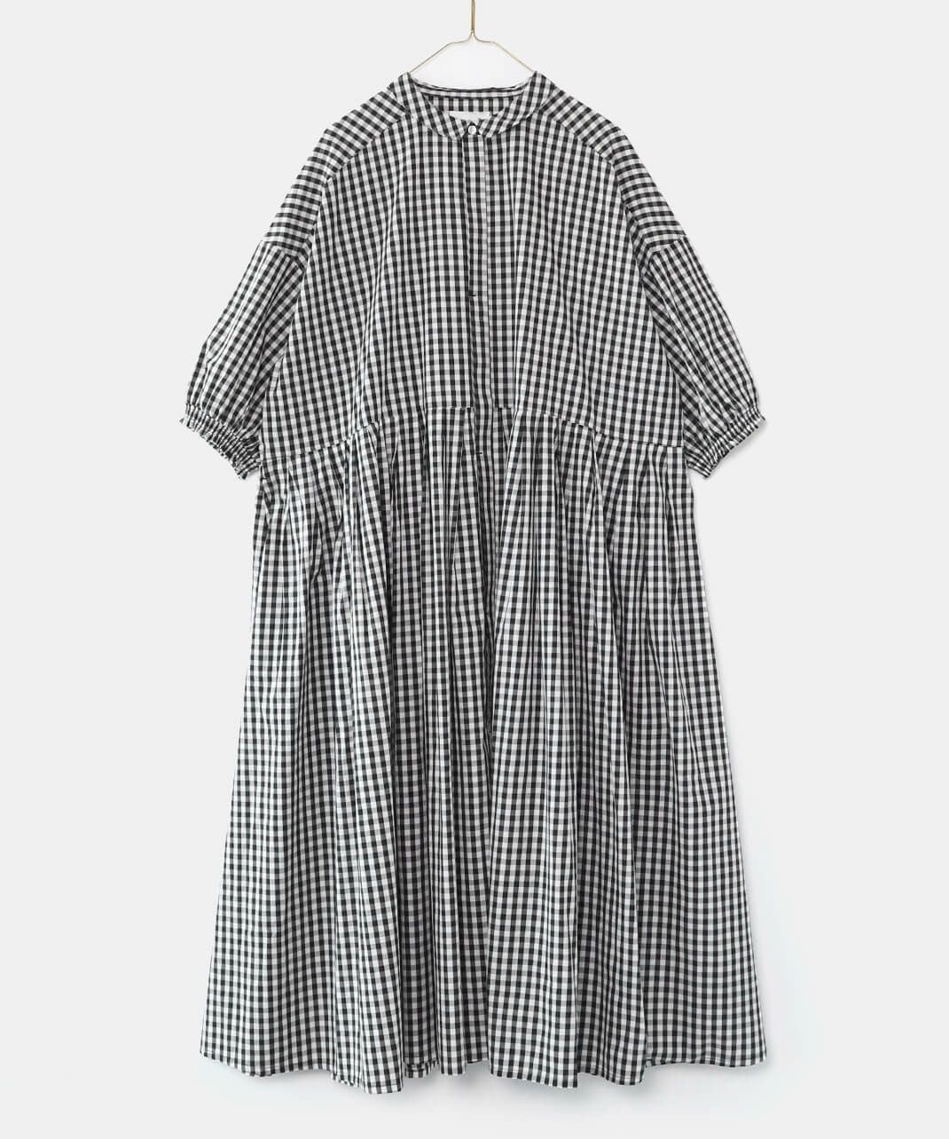 30%off】mumokuteki コットン素材のワイドシャツワンピース