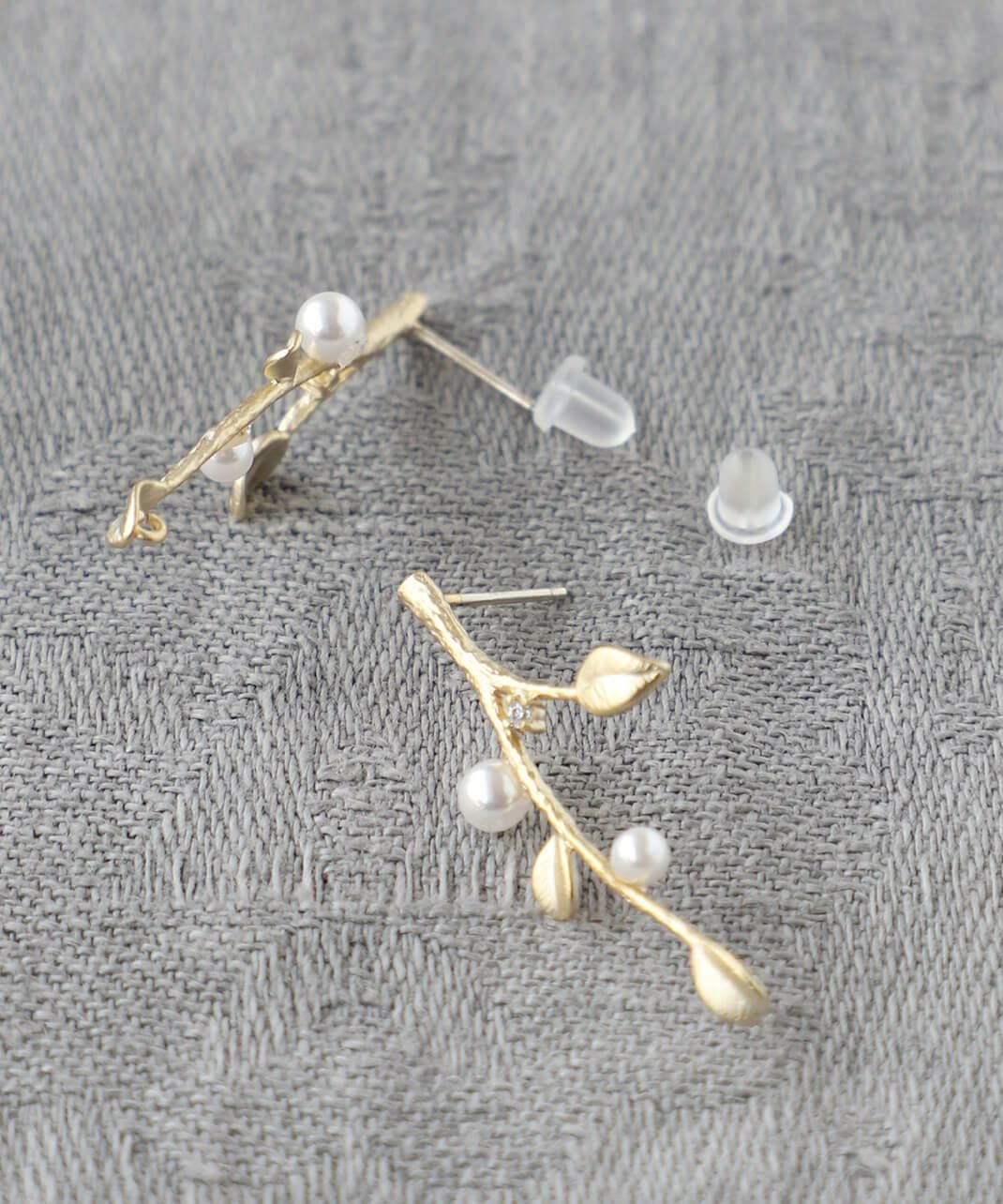 mumokutekiリーフモチーフピアス | mumokutekiオンラインストア