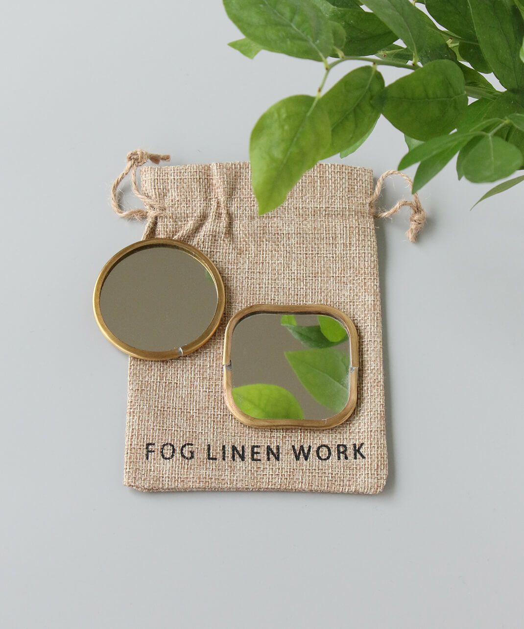 fog linen workブラスミラー S | mumokutekiオンラインストア
