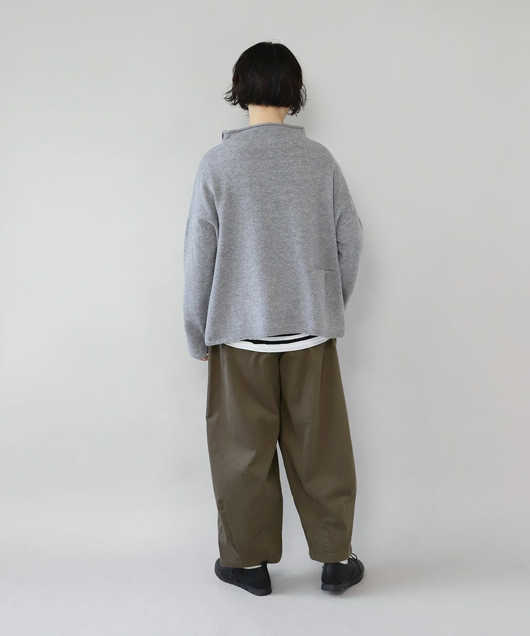 30%off】mumokuteki長さが選べる2サイズ展開のコーデュロイコクーン