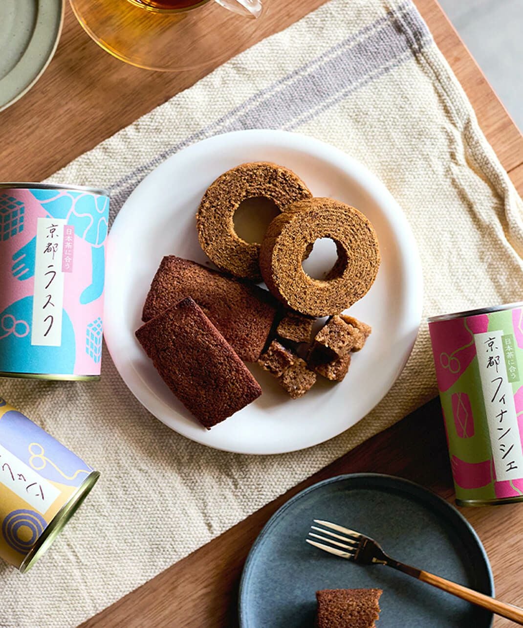 GOOD NATURE MARKETGOOD CACAO日本茶に合う焼き菓子缶 3種セット