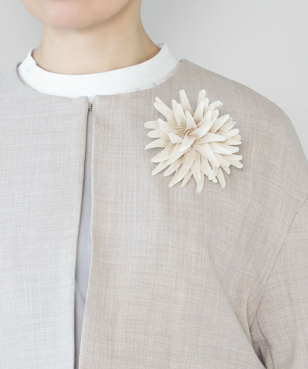 un cinqリネンコサージュクリサンスマム菊 | mumokutekiオンラインストア