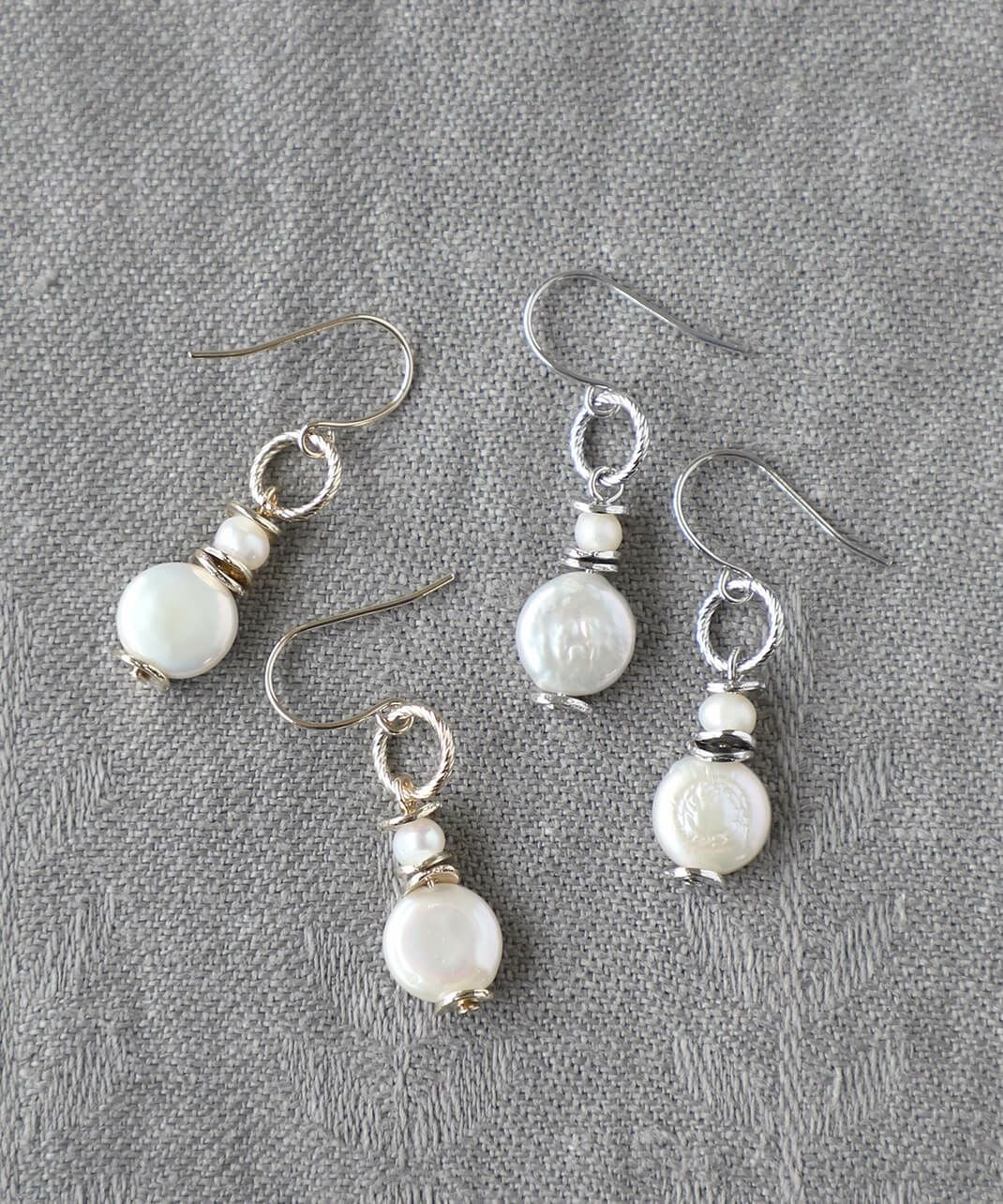 mumokutekiパールとメタルピアス・イヤリング | mumokutekiオンライン