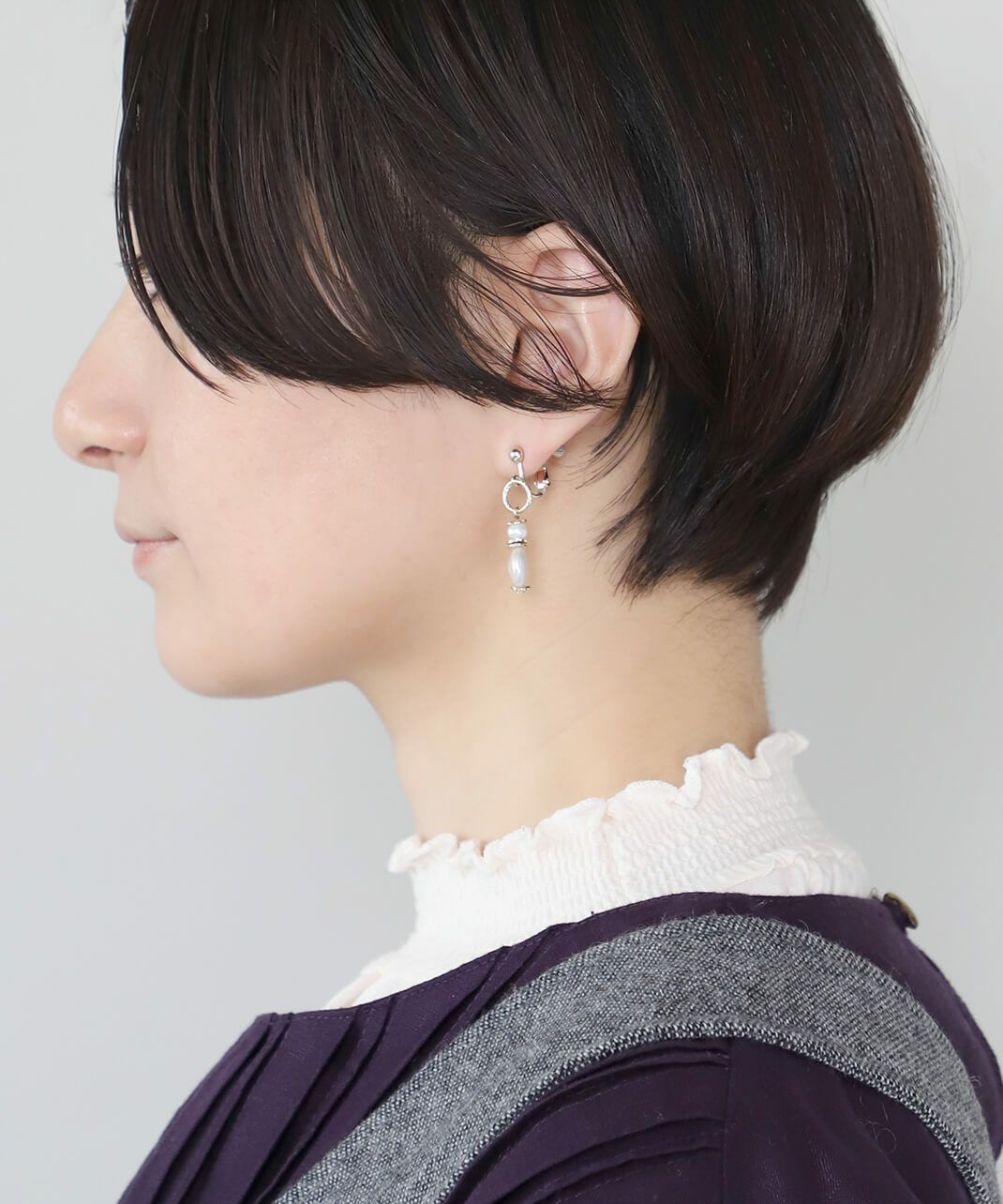 mumokutekiパールとメタルピアス・イヤリング | mumokutekiオンライン