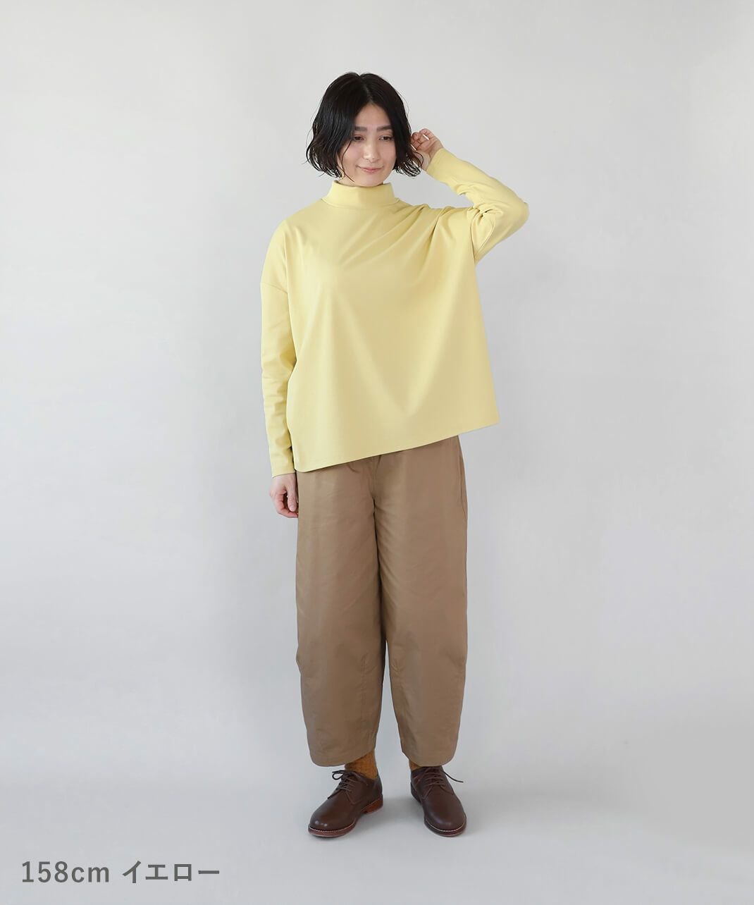 20%off】mumokuteki肌触りなめらか3WAY襟付きカットソー | mumokuteki