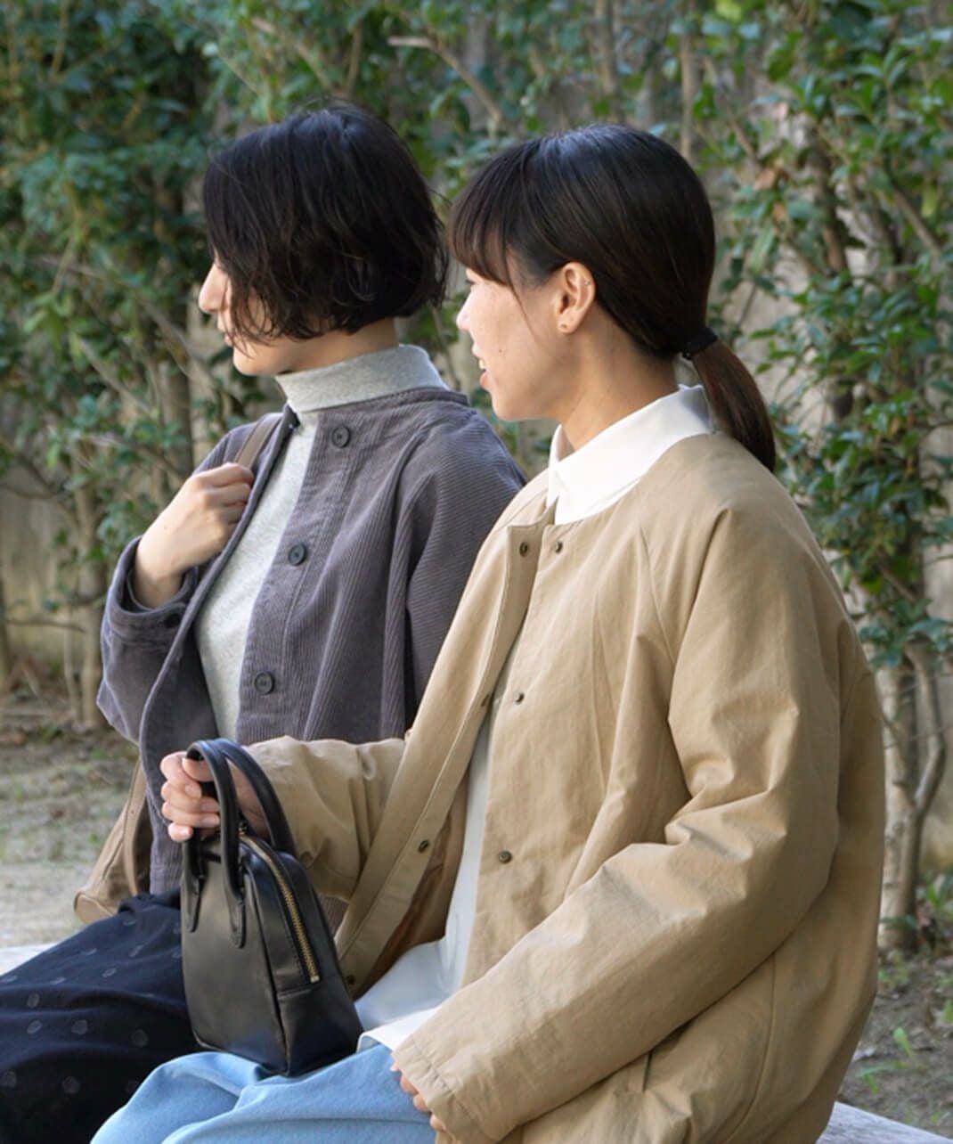 20%off】mumokuteki肌触りなめらか3WAY襟付きカットソー | mumokuteki