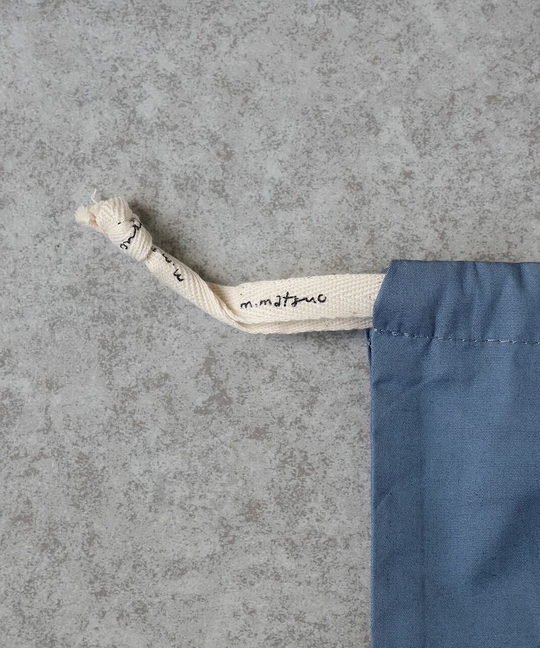 松尾ミユキEmbroidered Drawstring bag L | mumokutekiオンラインストア