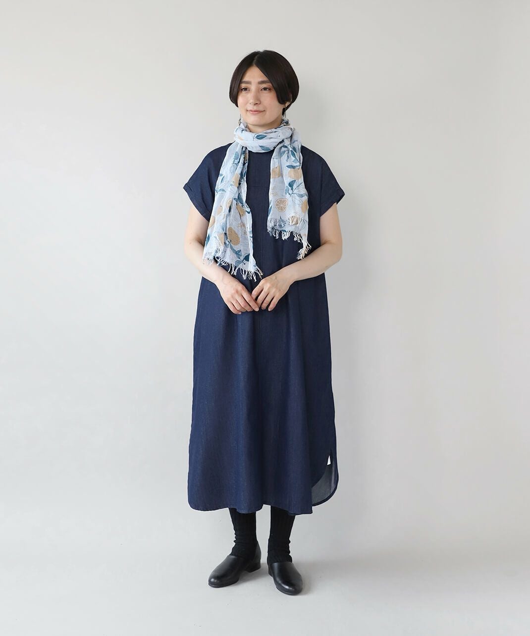 linen抗菌・防臭加工・UVカットチクチクしない麻ストール | mumokuteki