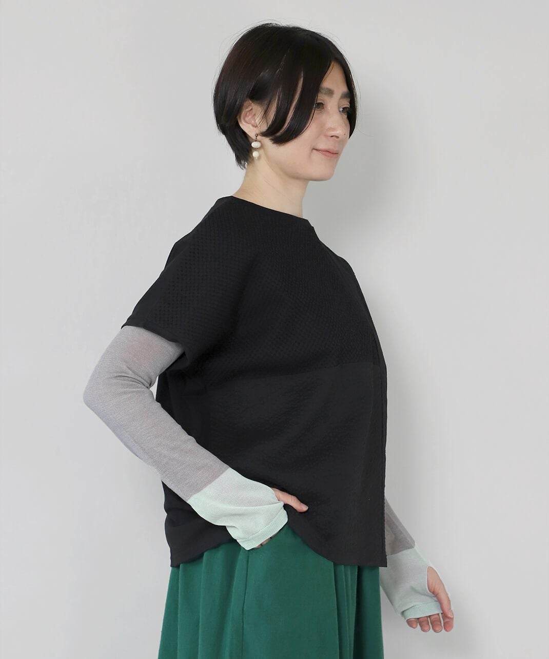 絹屋内側シルクアームカバー さらさらコットン | mumokutekiオンライン