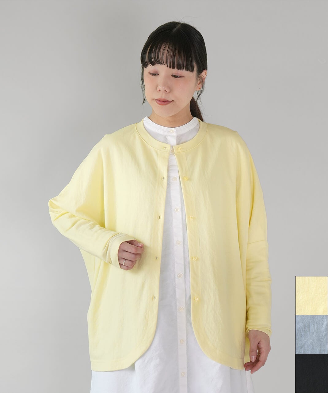 mumokuteki ムモクテキ　ハリ感スプリングコート アウター | ナチュラル服のファッションブランドならmumokuteki