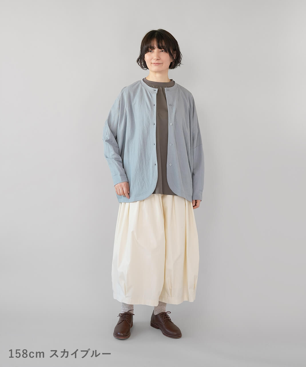 mumokutekiさらりと羽織れる接触冷感のドルマンカーディガン