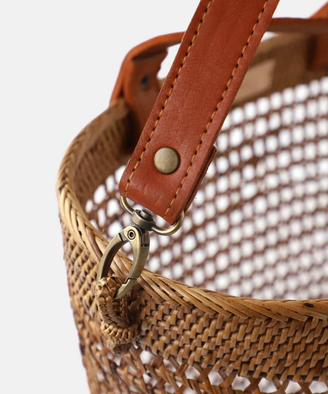 超激レア珍品‼️西ドイツ製 カバン Ouofa Trustauo 新品 toca(トーカ)ATA CROSS BAG アタ クロスバッグ かごバッグ 鞄 かばん