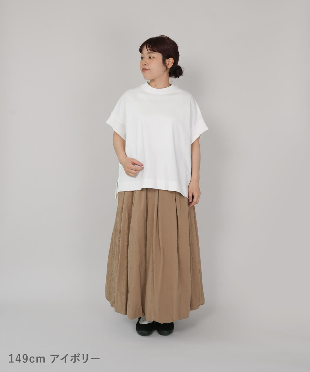 mumokutekiゆったりシルエットのUVカットワイドTシャツ | mumokuteki
