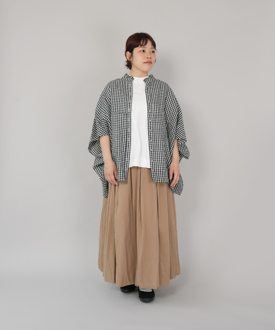 mumokutekiゆったりシルエットのUVカットワイドTシャツ | mumokuteki