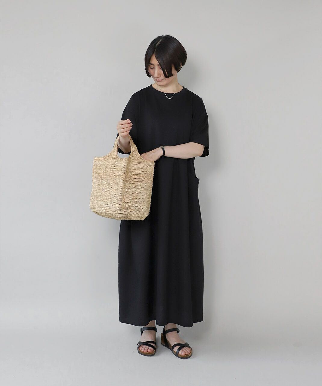 松野屋ラフィアコンビニバッグ | mumokutekiオンラインストア