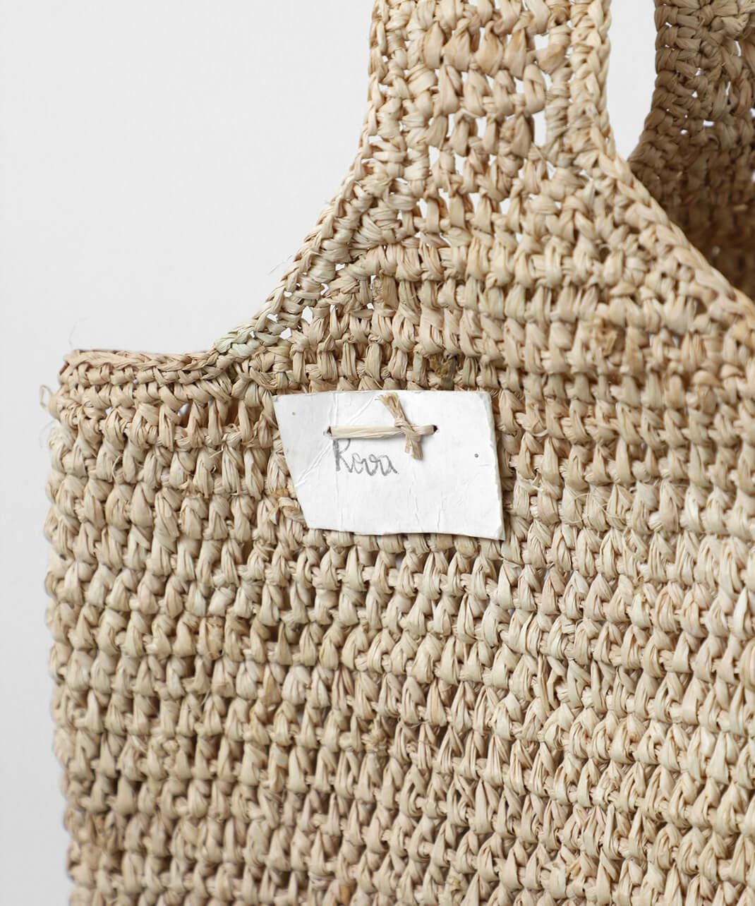 松野屋ラフィアコンビニバッグ | mumokutekiオンラインストア