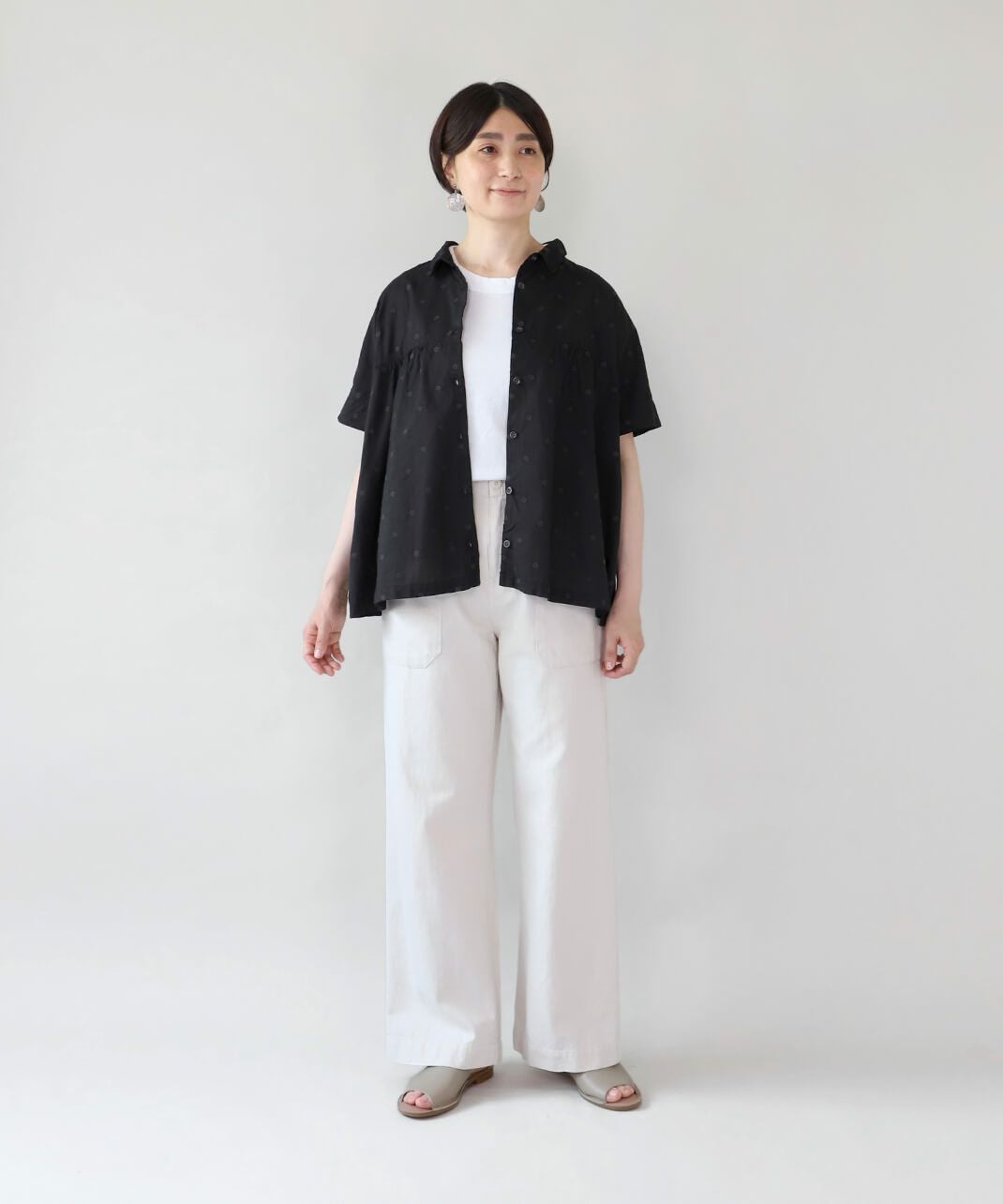 Recipe職人の手で仕上げた日本製牛革ワンマイルサンダル | mumokuteki