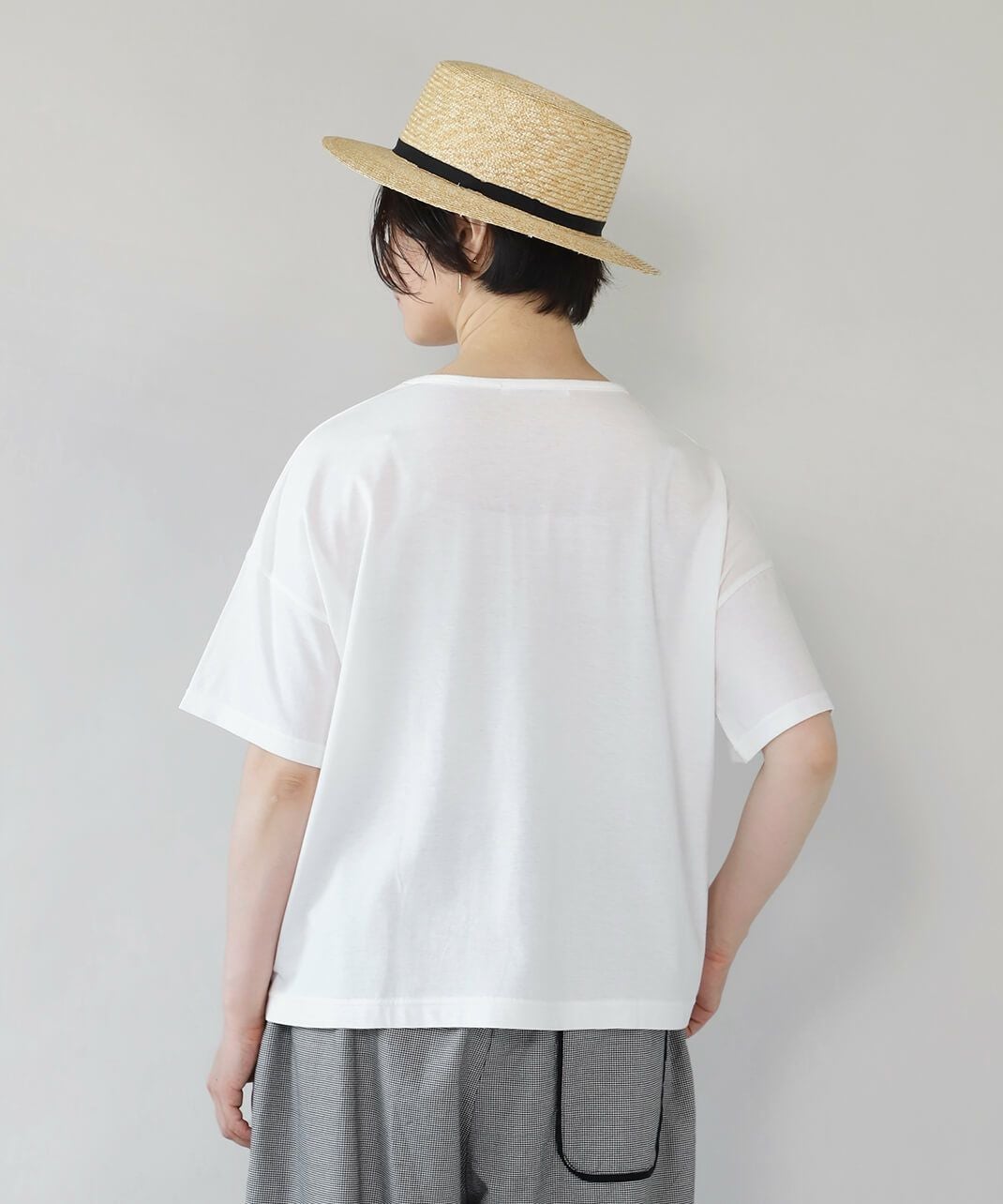 nachukara肌触りの良いソフト天竺のフリルTシャツ | mumokuteki