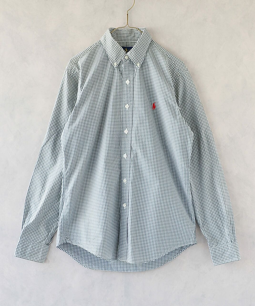 RALPH LAUREN古着コットンギンガムチェックシャツ 182 | mumokuteki