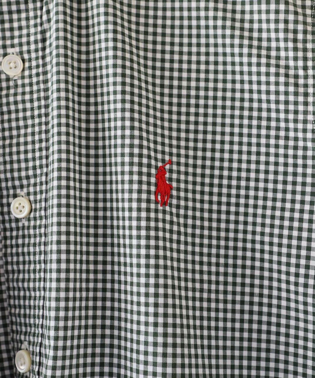 RALPH LAUREN古着コットンギンガムチェックシャツ 182 | mumokuteki