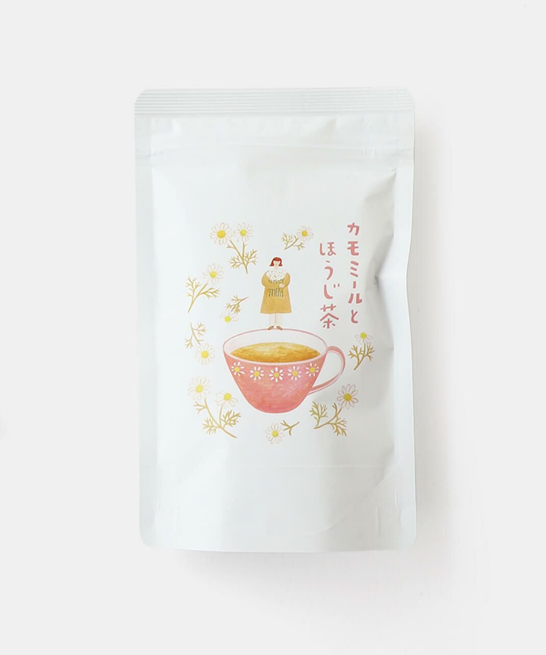 茶楽キンモクセイと甘夏の和紅茶カモミールとほうじ茶 | mumokuteki