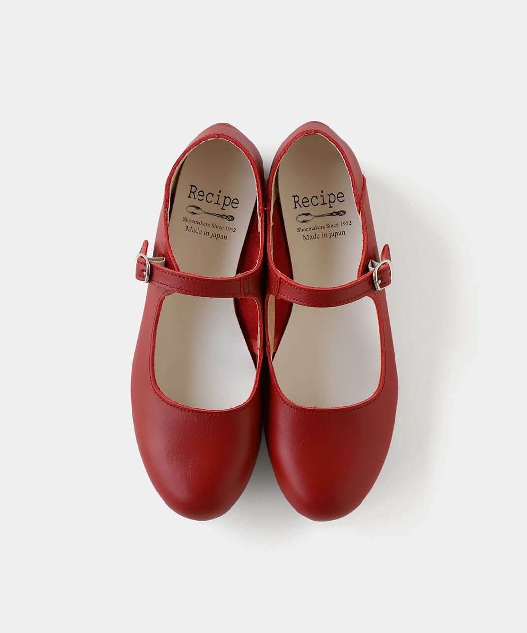 Recipe職人の手で仕上げた日本製牛革ストラップシューズ | mumokuteki