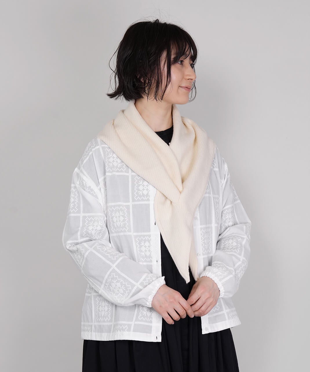 mumokuteki3WAYニットショール | mumokutekiオンラインストア