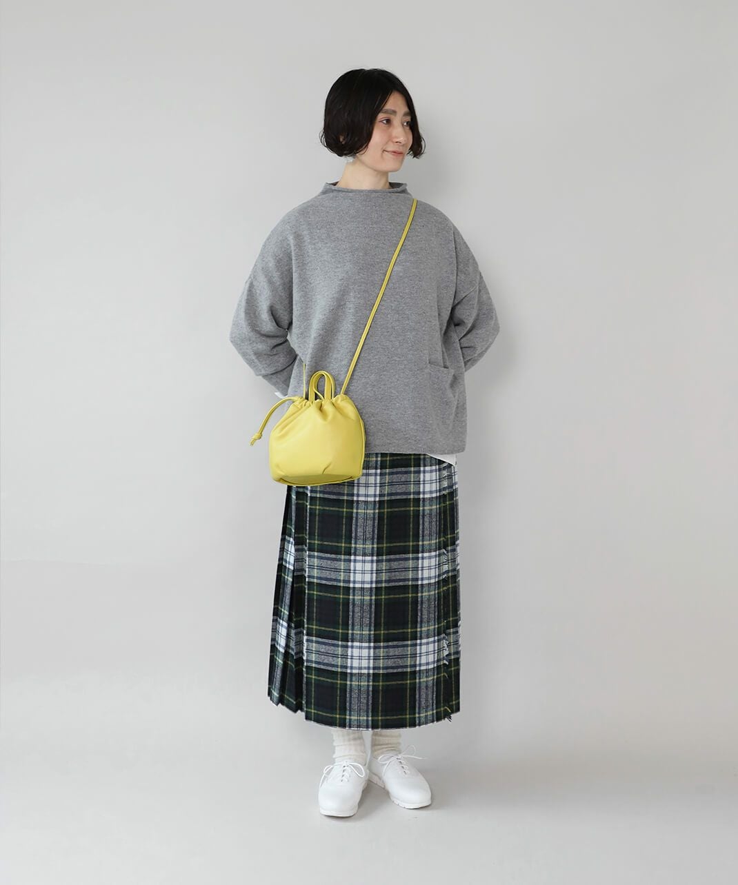 30%off】TIDEWAYソフトな風合いの牛革2WAY巾着バッグ | mumokuteki