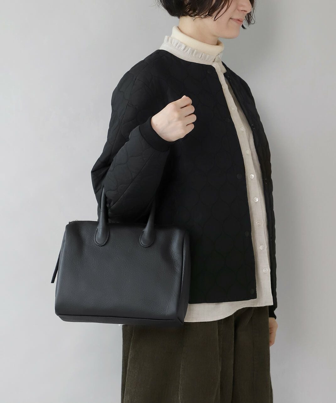 20%off】TIDEWAYしっとりとした質感の牛革ボストンバッグ | mumokuteki