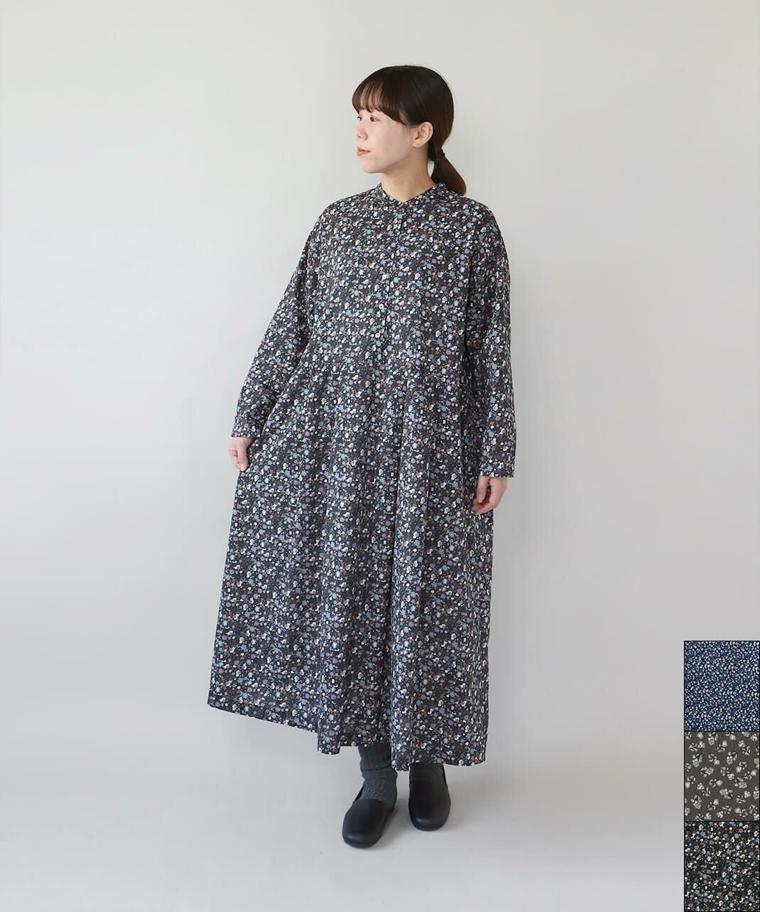 20%off】HEAVENLYコットンの花柄ワンピース | mumokutekiオンラインストア