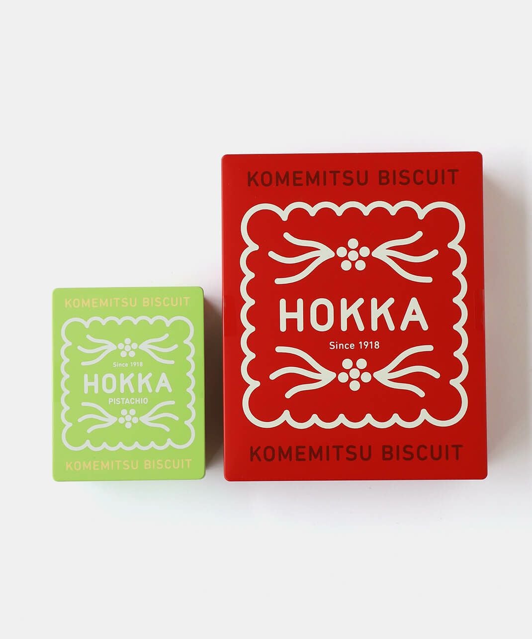 hokka米蜜ビスケットピスタチオ缶 | mumokutekiオンラインストア