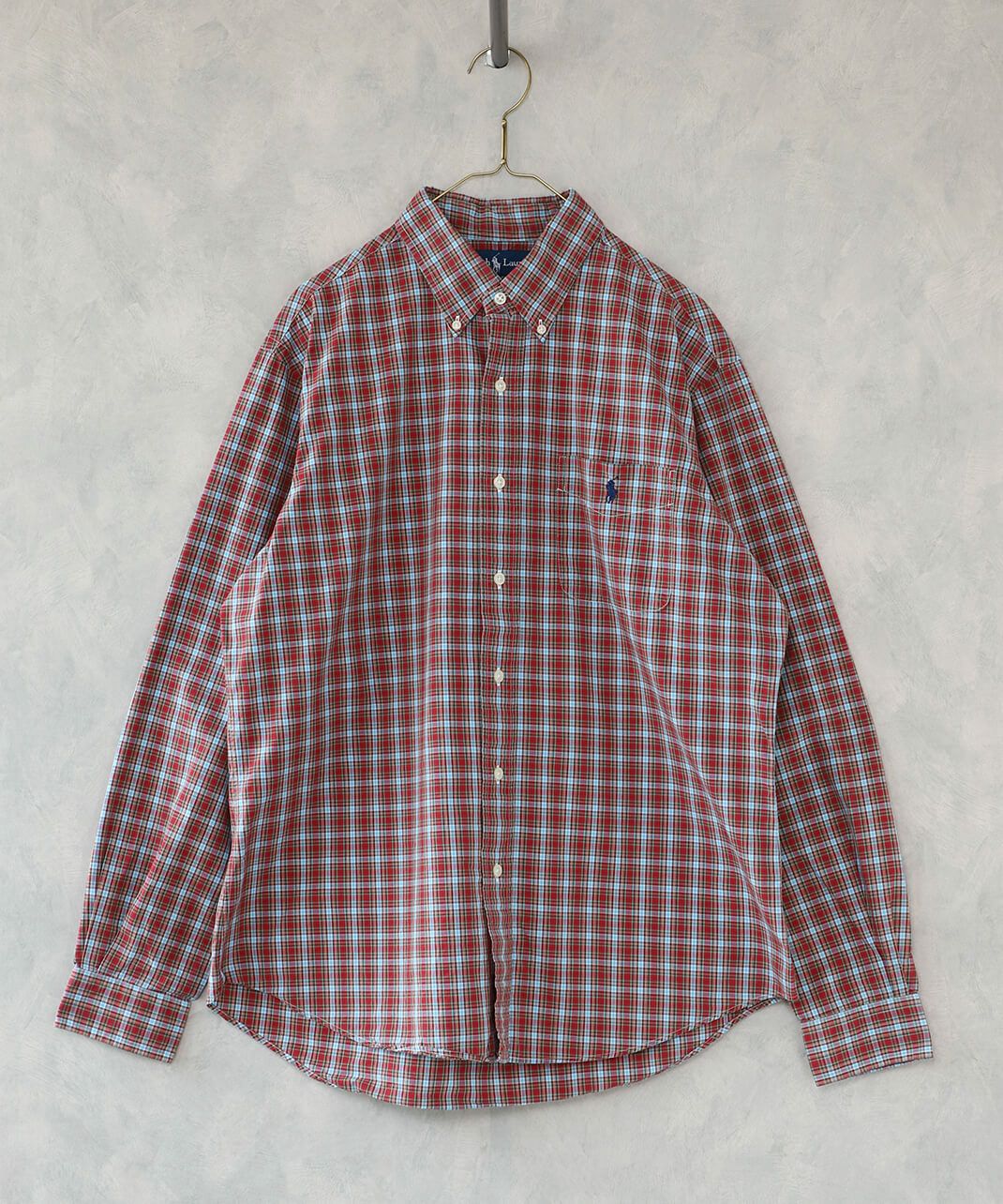 RALPH LAUREN古着コットンチェックシャツ 227 | mumokutekiオンライン