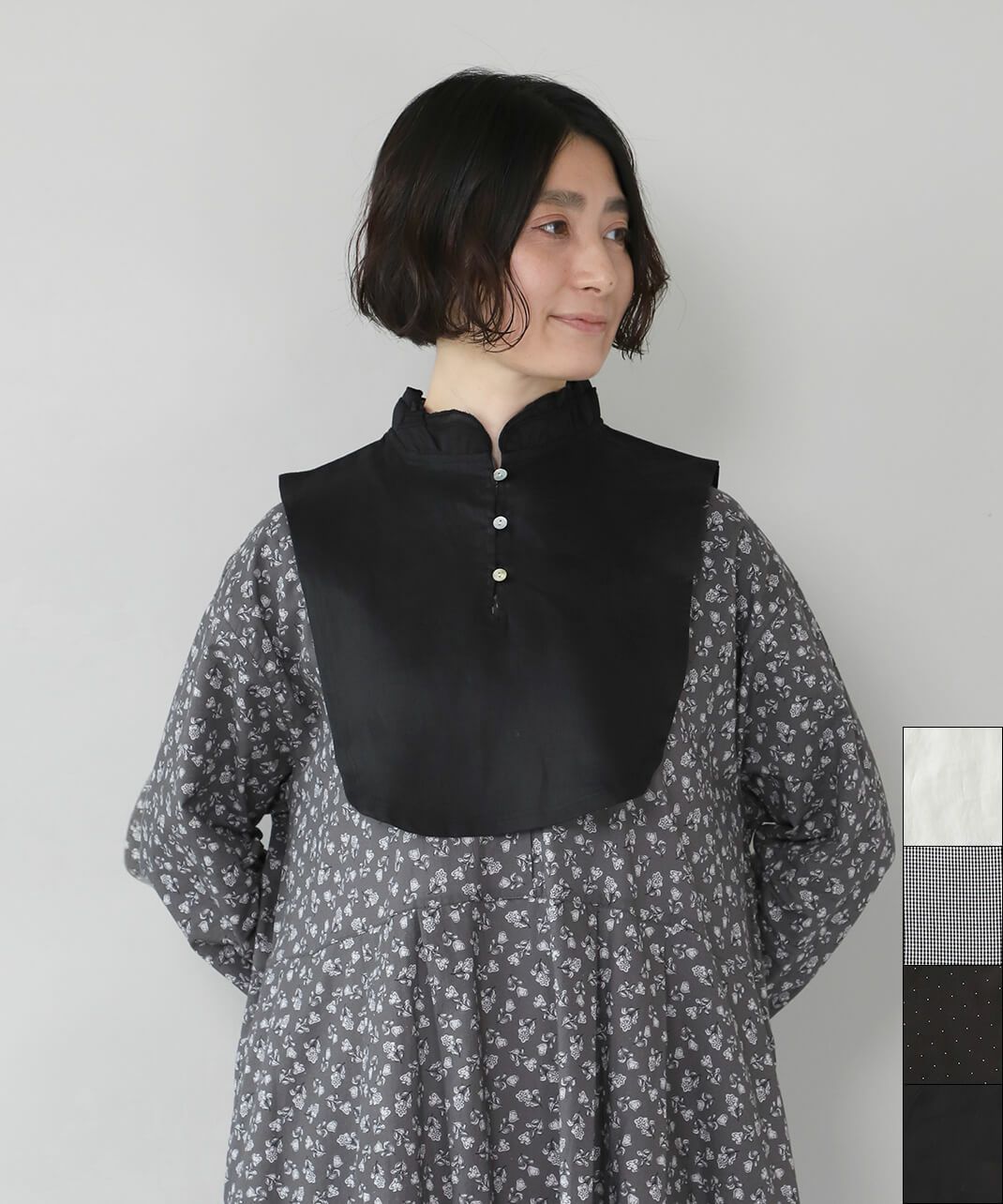 30%off】mumokutekiリネンのフリルつけ襟 | mumokutekiオンラインストア