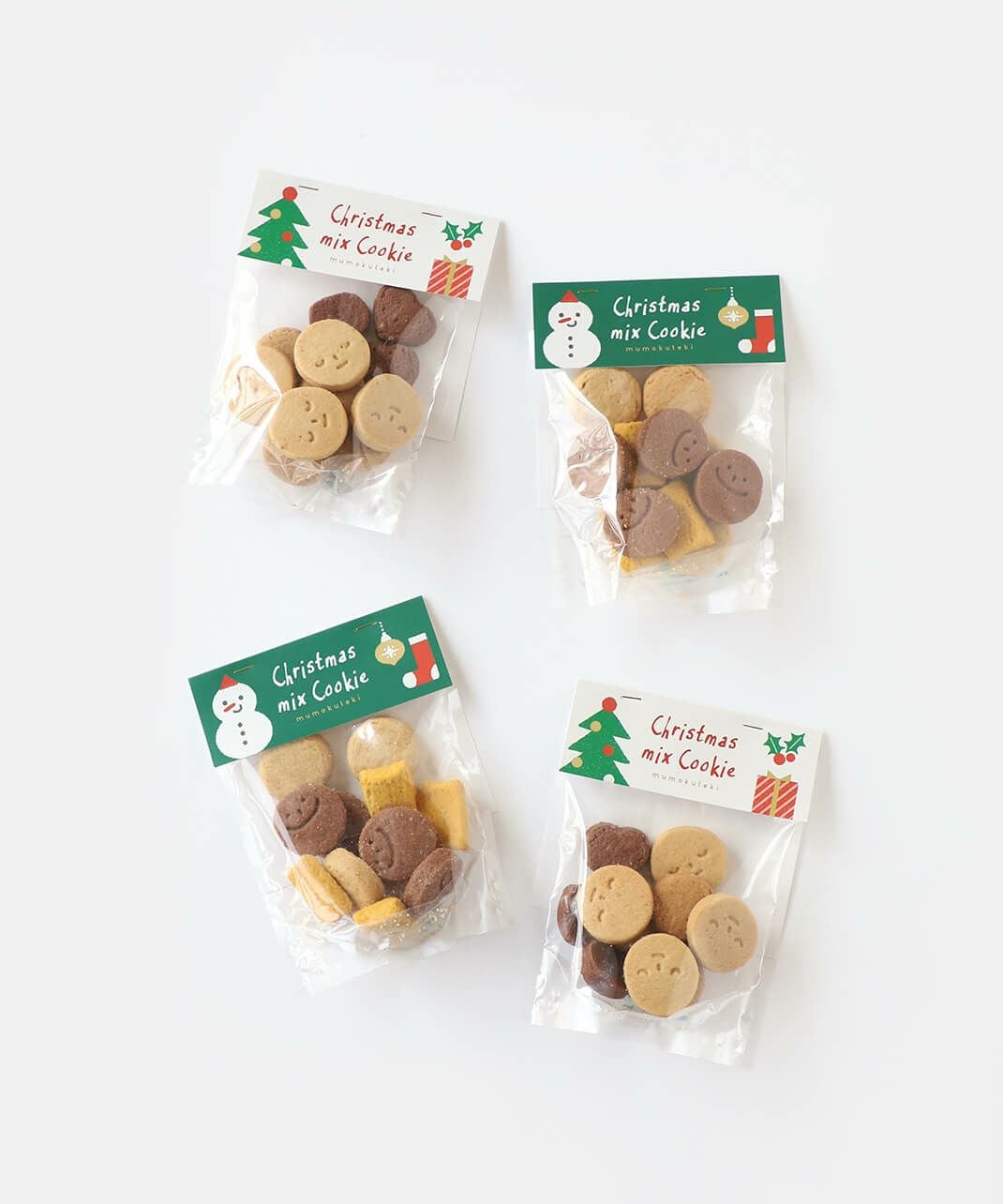 クッキーズママ 2025年販売終了／マコピークッキー缶2025クリスマスver.サンタくまさん