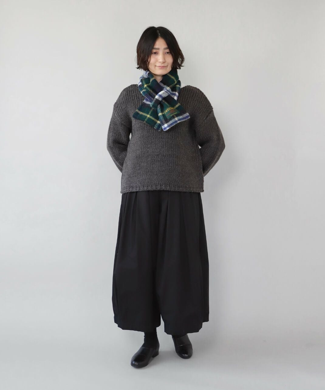 TWEEDMILLBRITISH MADEウールチェックマフラー | mumokutekiオンライン