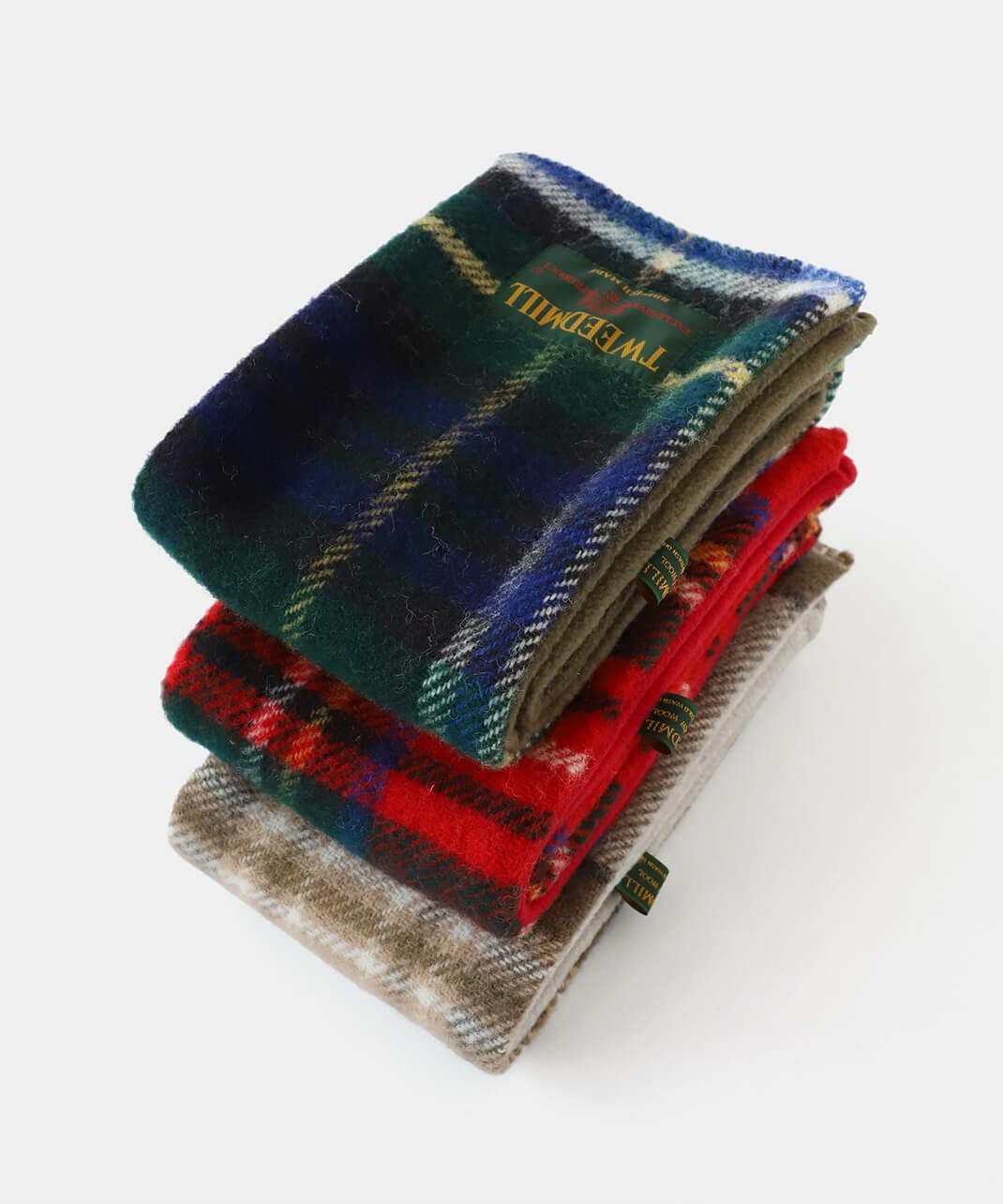 TWEEDMILLBRITISH MADEウールチェックマフラー | mumokutekiオンライン